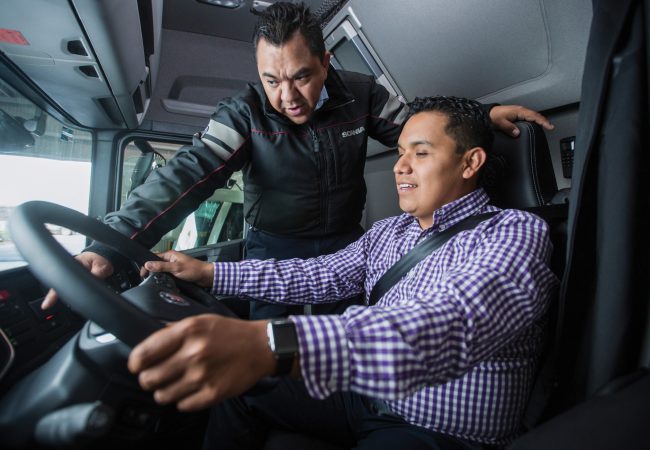 scania driving training